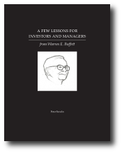 A Few Lessons for Investors and Managers